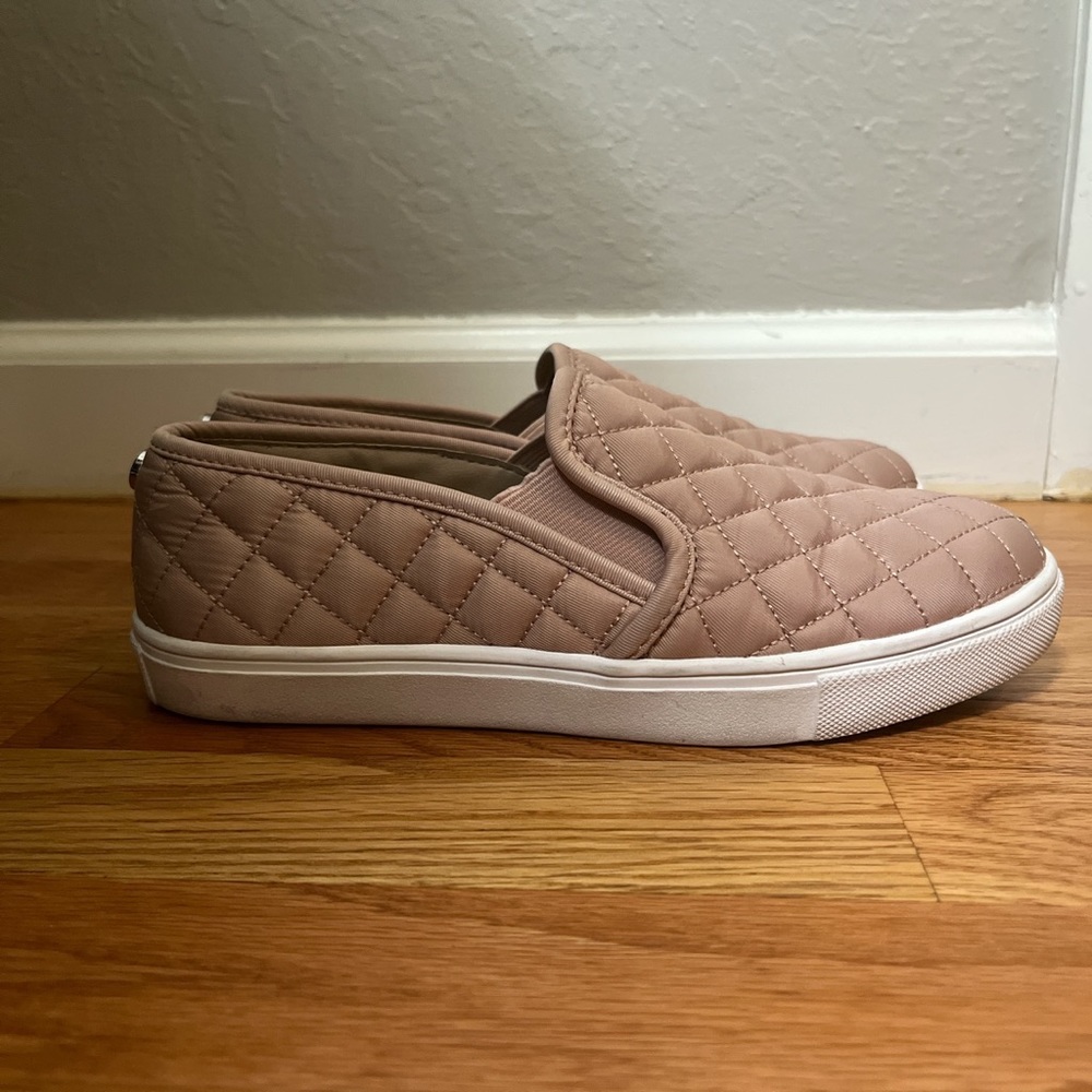 plush pink steve madden sneakers